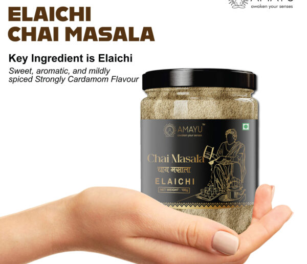 AMAYU Elaichi Chai Masala 100G