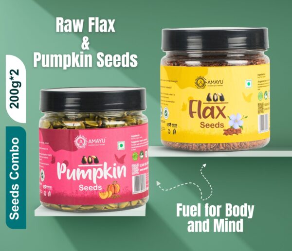 Raw Pumpkin Flax Seeds 200g