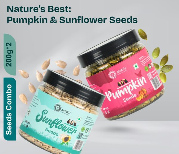 Raw Pumpkin Sunflower Seeds Combo 200g
