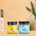Raw Chia Flax Seeds Combo 125g
